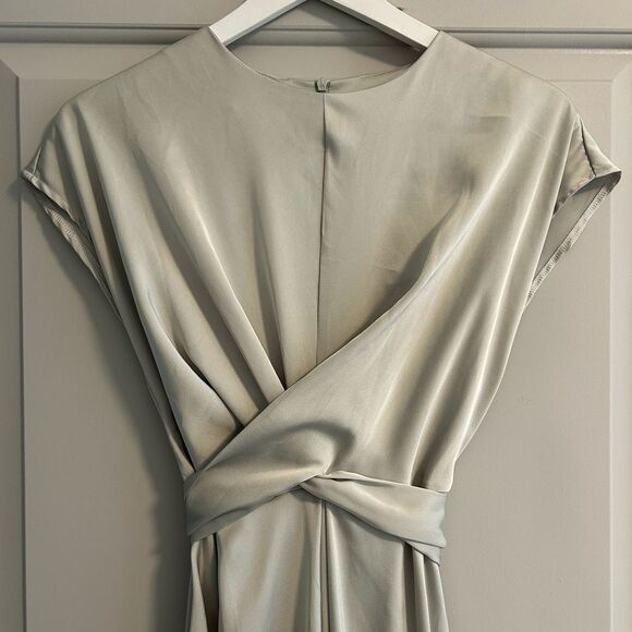 SHEIN Green Wrap Maxi Dress - Picture 6 of 9